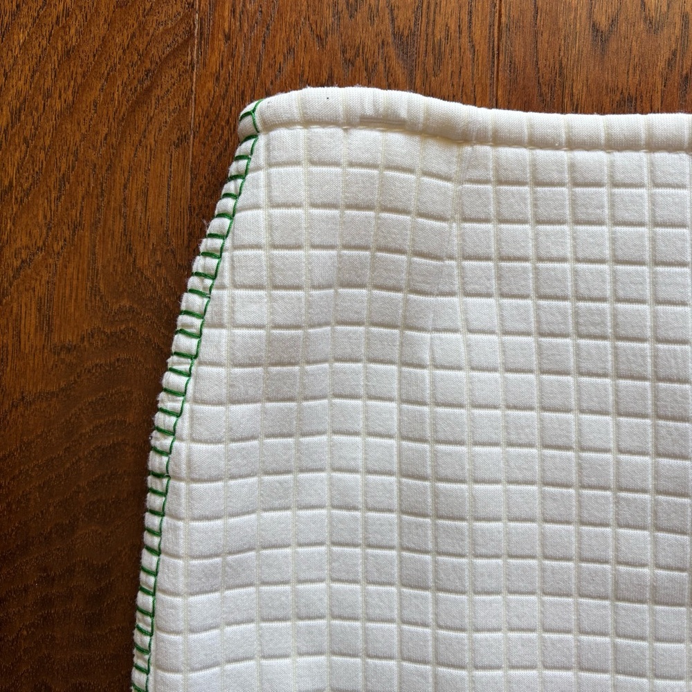 Bottega Veneta Jersey Matelasse Skirt White | Size 40 - Picture 7 of 12